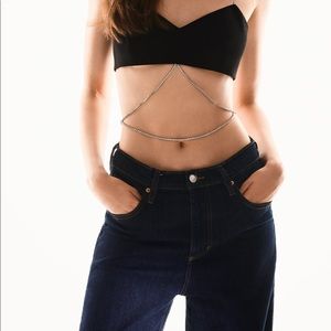 Zara jewel crop top